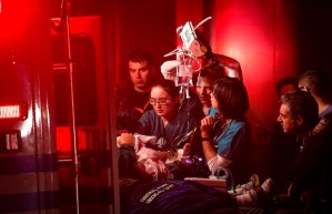 In the immediate aftermath of Superstorm Sandy medical professionals at NYU Langone Medical Center evacuated patients to safety -- including newborn babies.